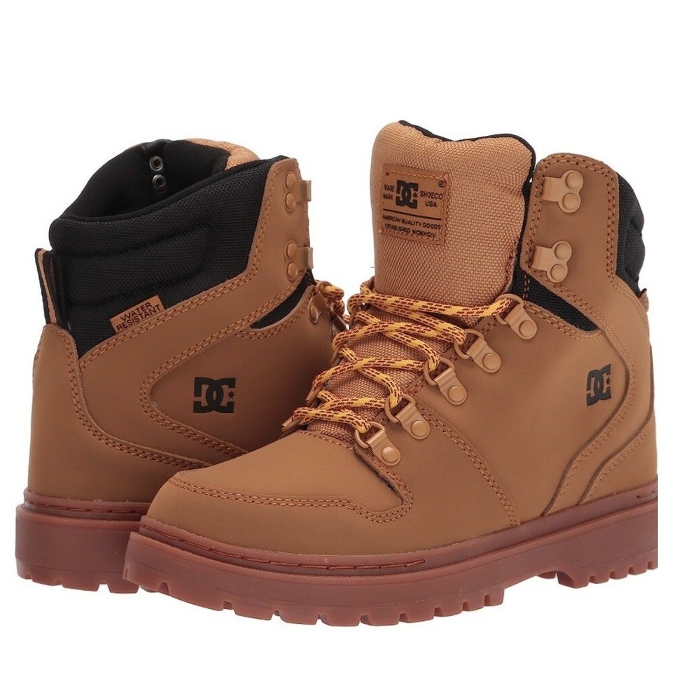 DC Shoes Men's Snow Boot Color Wheat/black Size‎ 7.5 NEW
